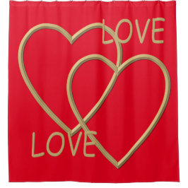 Ich Liebe dich Duschvorhang