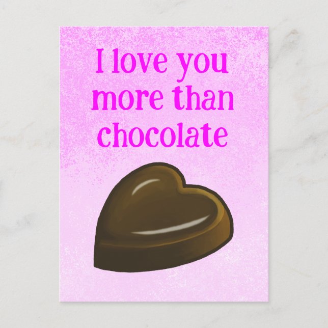 Ich liebe dich feiertagspostkarte (Vorderseite)