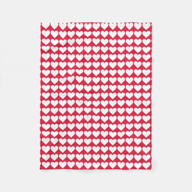"Ich liebe Dich!" Fleecedecke (Vorderseite)