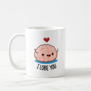 Ich liebe dich Funny Brain Pub Kaffeetasse