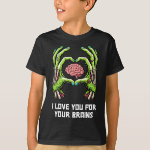 Ich liebe dich für deine Zombie-Hände zum Hallowee T-Shirt