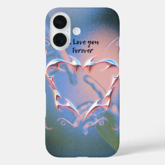 Ich liebe dich für immer iPhone 16 hülle