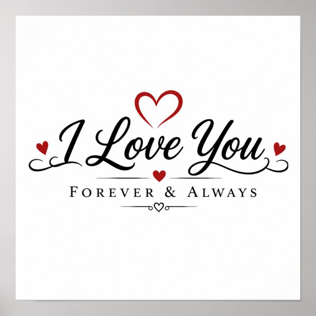 Ich liebe dich für immer und ewig poster (Vorne)