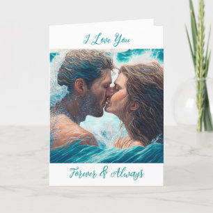 Ich Liebe dich für immer und immer romantisch Karte