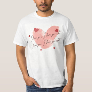 Ich Liebe dich ganz, Valentinstag Geschenk T-Shirt