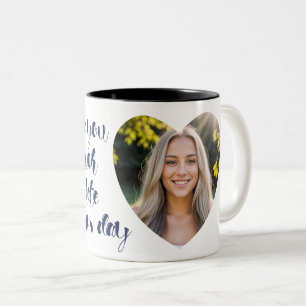 Ich liebe dich genauso sehr, wie ich den Valentins Zweifarbige Tasse