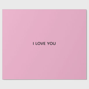 ICH LIEBE DICH GESCHENKPAPIER