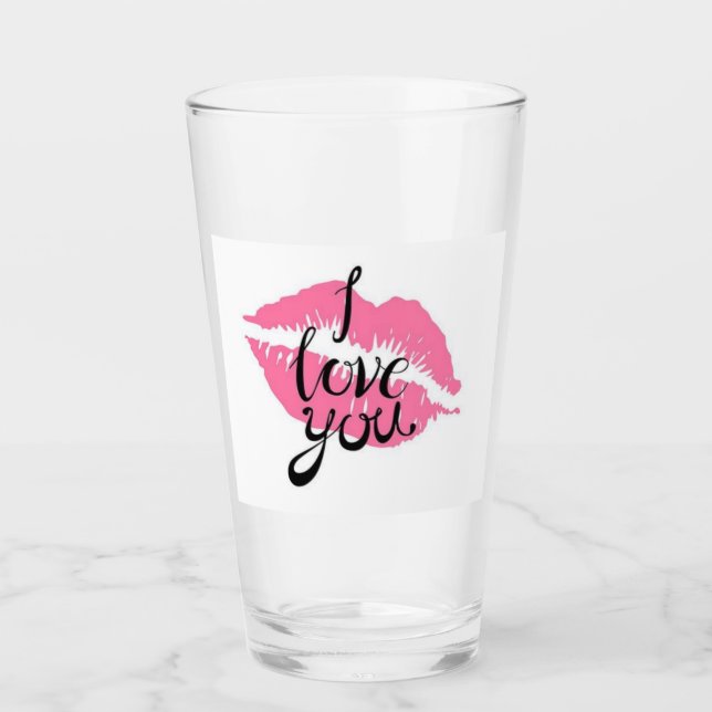 Ich Liebe dich Glas (Vorderseite)
