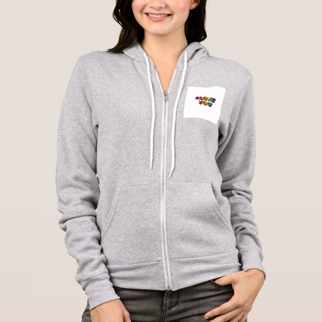 "ICH LIEBE DICH." HOODIE (Vorderseite)