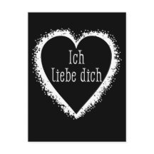 Ich liebe dich, ich Liebe dich auf Deutsch