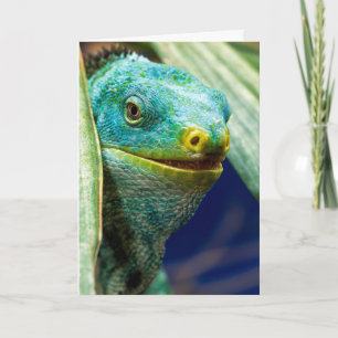 ICH LIEBE DICH IGUANA-GRUSSKARTE KARTE