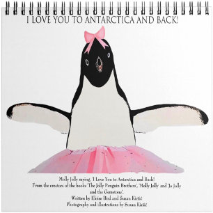 Ich Liebe dich in die Antarktis und zurück! Spiral Notizblock