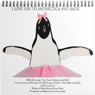 Ich Liebe dich in die Antarktis und zurück! Spiral Notizblock