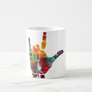 Ich liebe dich kaffeetasse