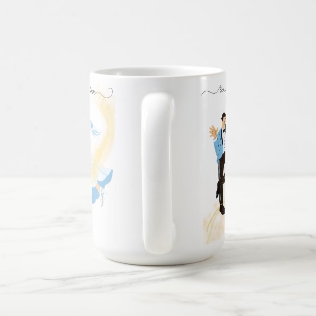 Ich liebe Dich" Kaffeetasse (Henkel)