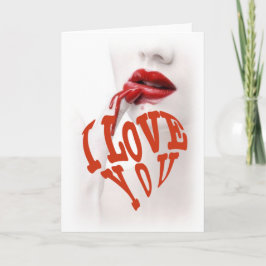 Ich Liebe dich Karte