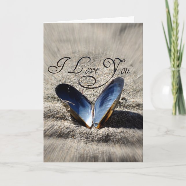 Ich Liebe dich Karte (Vorderseite)