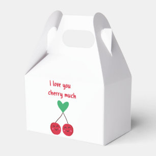 Ich liebe dich Kirsche viel Valentinstag Geschenkschachtel