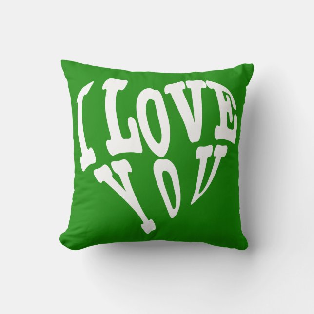 ICH LIEBE DICH KISSEN (Vorderseite)