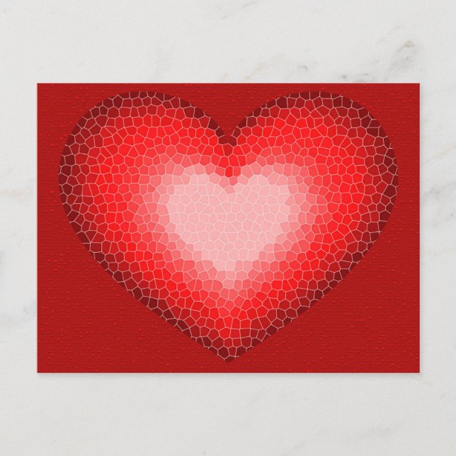 Ich liebe Dich - Liebesgrüße aus dem Briefkasten! Postkarte (Vorderseite)