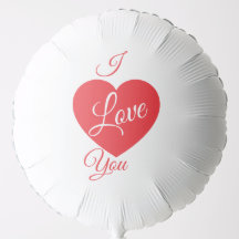 Ich liebe dich Luftballon