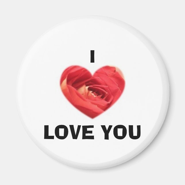 ICH LIEBE DICH MAGNET (Vorne)