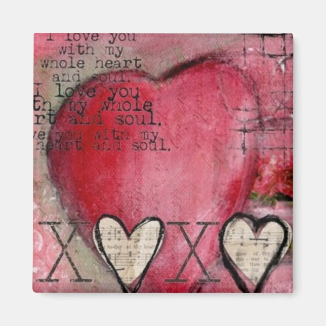 Ich Liebe dich Magnet (Vorne)