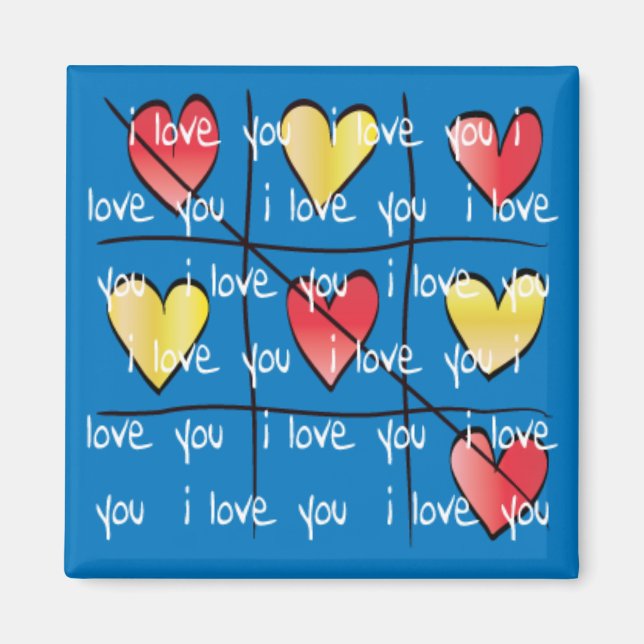 ICH LIEBE DICH MAGNET (Vorne)