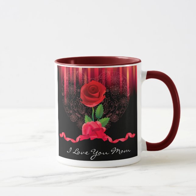 Ich liebe dich Mama 3 Tasse (Rechts)