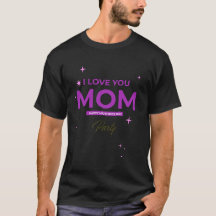 Ich liebe dich Mama - Frohes Muttertags-T-Shirt 