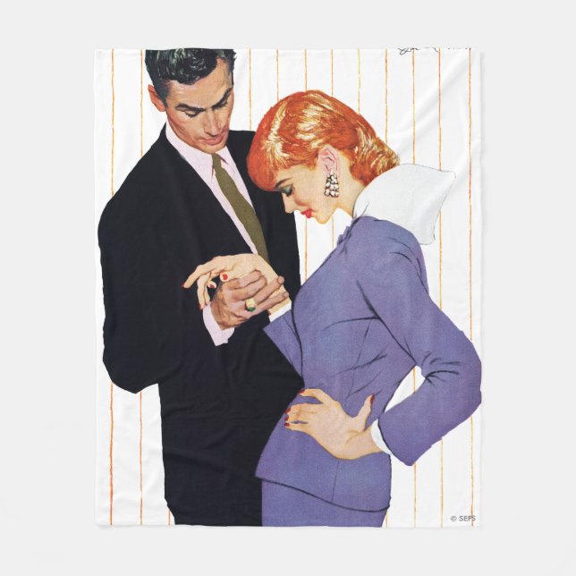 Ich Liebe dich, Mama Girl 2 Fleecedecke (Vorderseite)