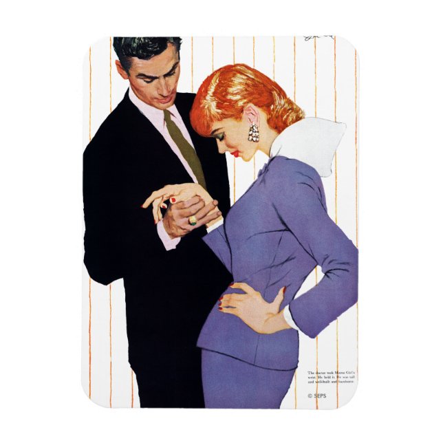 Ich Liebe dich, Mama Girl. Magnet (Vertikal)