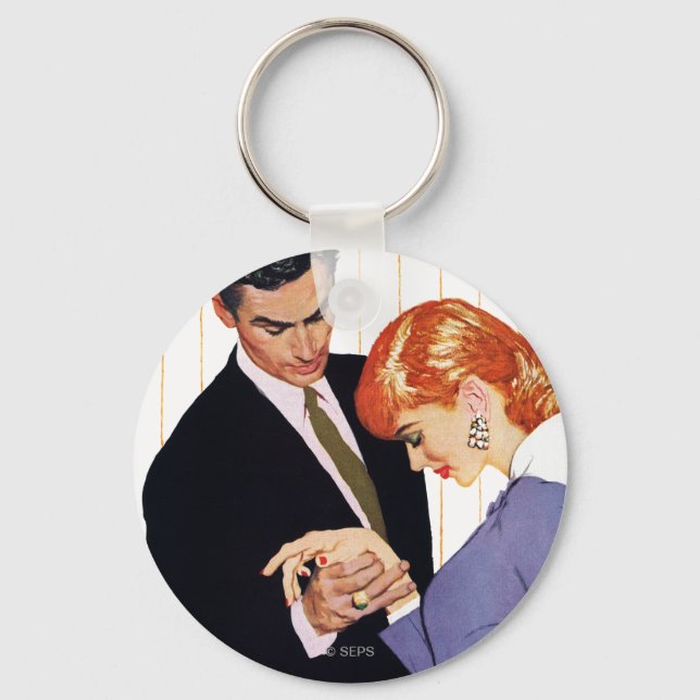 Ich Liebe dich, Mama Girl. Schlüsselanhänger (Vorderseite)