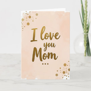 Ich liebe dich, Mama, Goldene Karte