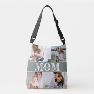 Ich liebe dich Mama individuelles Foto-Geschenk zu Tragetaschen Mit Langen Trägern