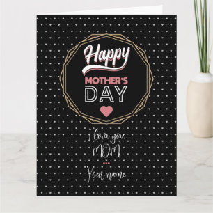 Ich liebe dich Mama Karte