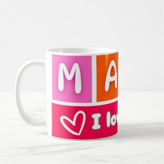 ich liebe dich Mama Mug Kaffeetasse