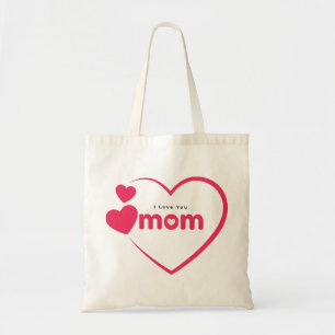 Ich liebe dich Mama, Muttertagsgeschenk, Für Mama Tragetasche