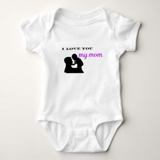 Ich liebe dich, Mama – Süßes Baby-Geschenk Baby Strampler