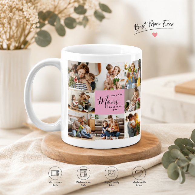 ich liebe dich Mama zum Muttertag Kaffeetasse (Von Creator hochgeladen)