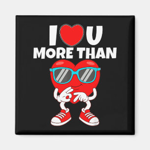 Ich liebe dich mehr als 67 Valentinstag 6 7 Meme S Magnet