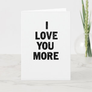 Ich liebe dich mehr Sternenkarten Karte