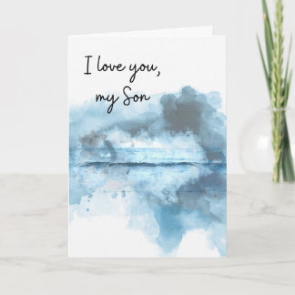 Ich liebe dich, mein Sohn Karte