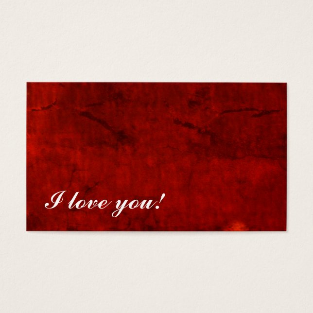 Ich Liebe dich! Message Card (Vorderseite)