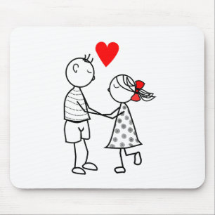 ICH LIEBE DICH MOUSEPAD