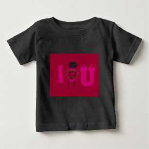 Ich liebe Dich Nakupenda Sana Frohen Valentinstag Baby T-shirt
