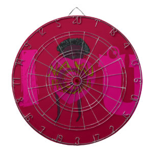 Ich liebe dich Nakupenda Sana Frohen Valentinstag  Dartscheibe