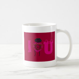 Ich liebe dich Nakupenda Sana Frohen Valentinstag Tasse