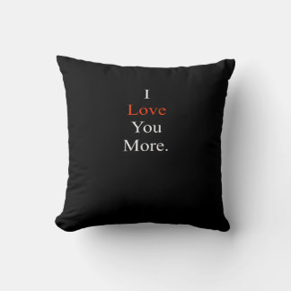 Ich liebe dich, noch minimaleres Design Kissen