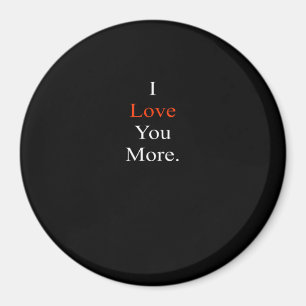 Ich liebe dich, noch minimaleres Design Magnet